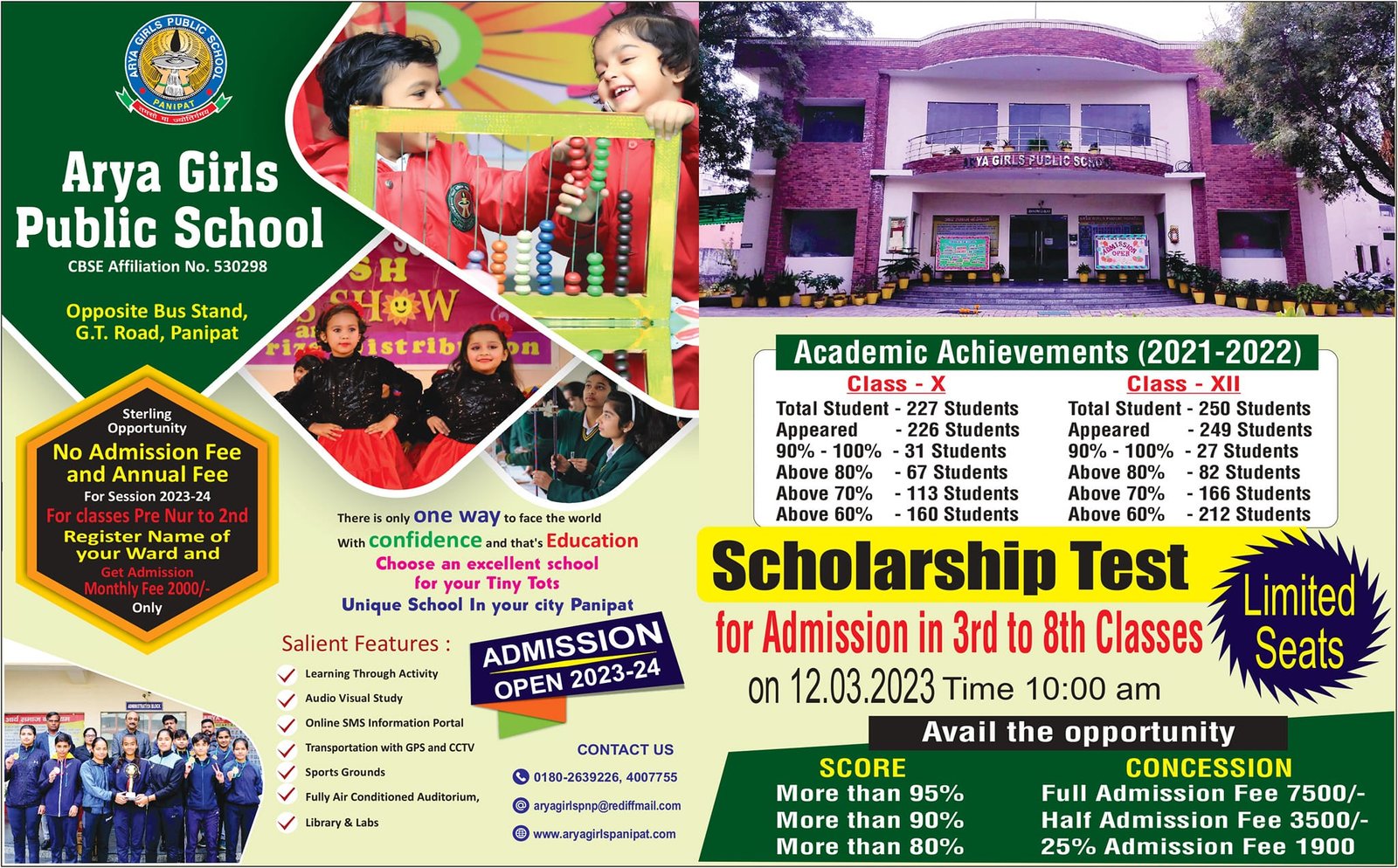 Arya Girls Public School