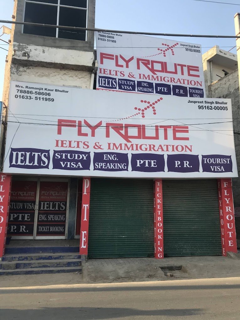 FLY ROUTE IELTS & IMMIGRATION