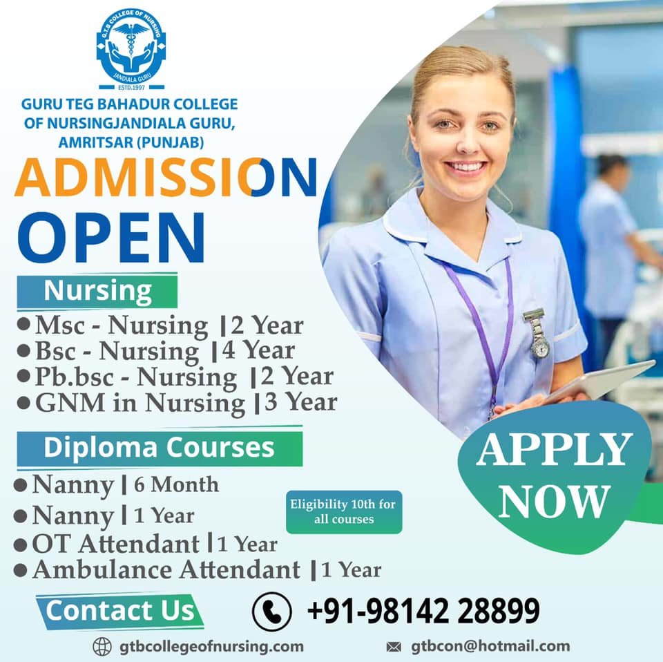 Guru Teg Bahadur College of Nursing