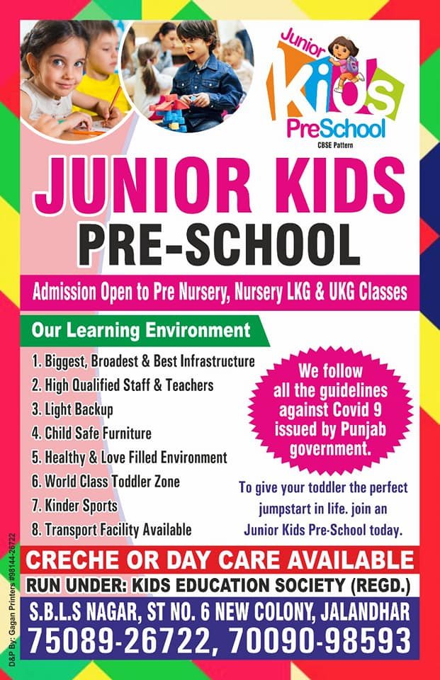 Junior Kids Pre School