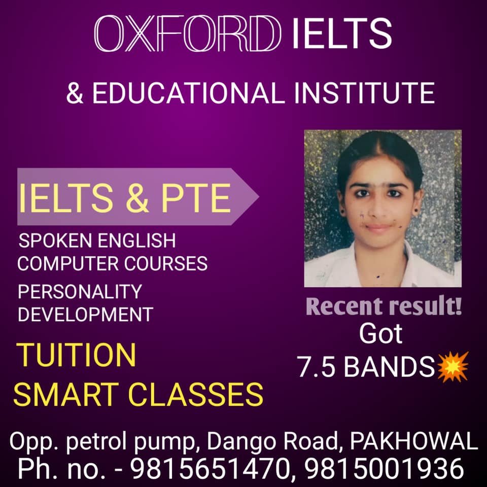 Oxford IELTS & Educational institute