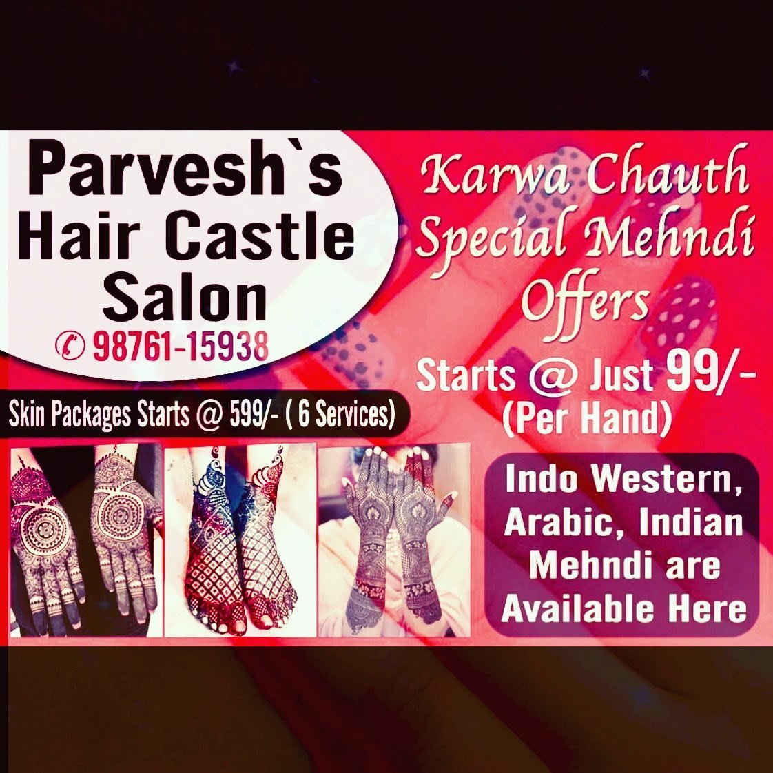 Parvesh\'s Hair Castle Salon & Academy