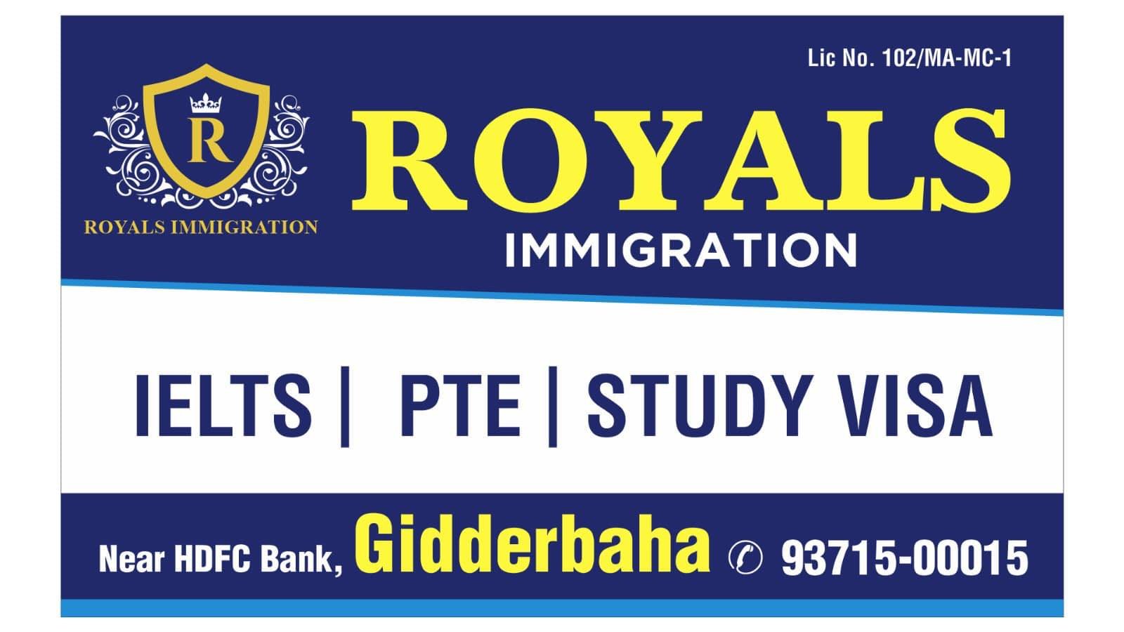 Royals Immigration