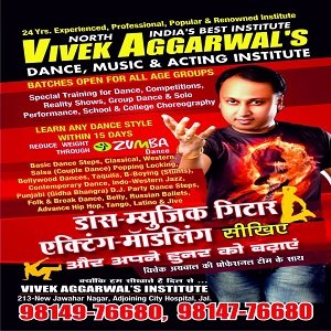 Vivek Aggarwal Dance Music Acting Fitness Modeling