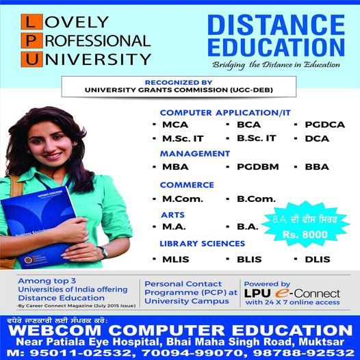 Webcom computer education