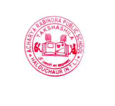 Acharya Ravindra Public Senior Secondary School Halduchaur logo