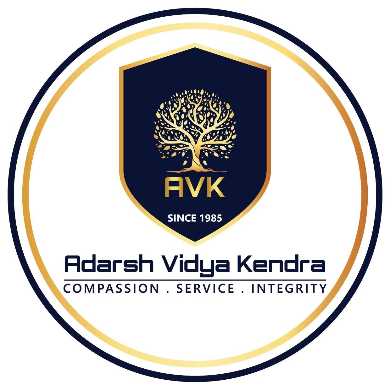 Adarsh Vidya Kendra logo