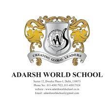 Adarsh World School logo