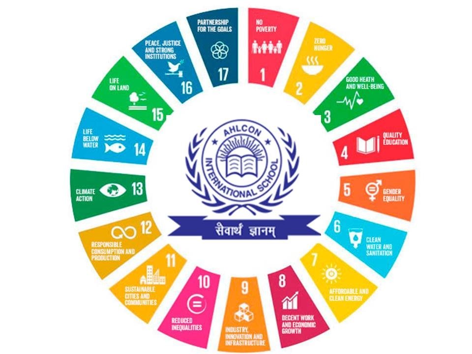 Ahlcon International School logo