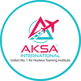 AKSA International Air Hostess Training Institute logo