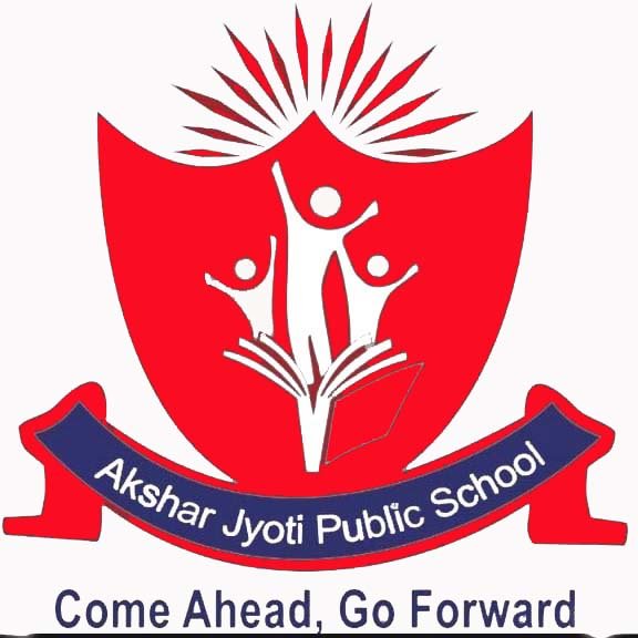 Akshar Jyoti Public School logo