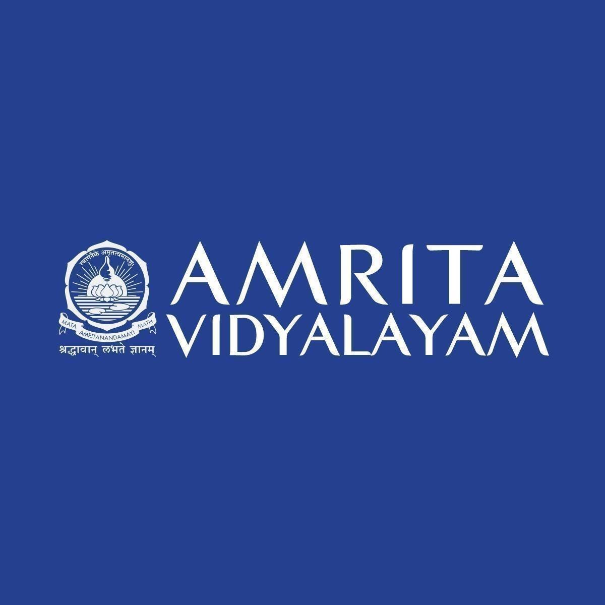 Amrita Vidyalayam logo