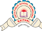 Arya Public School logo