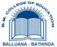 B.M College of Education logo