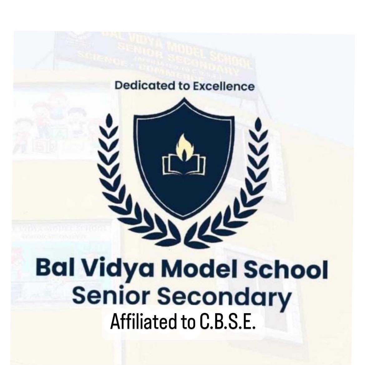 Bal Vidya Model Sr. Sec. School logo