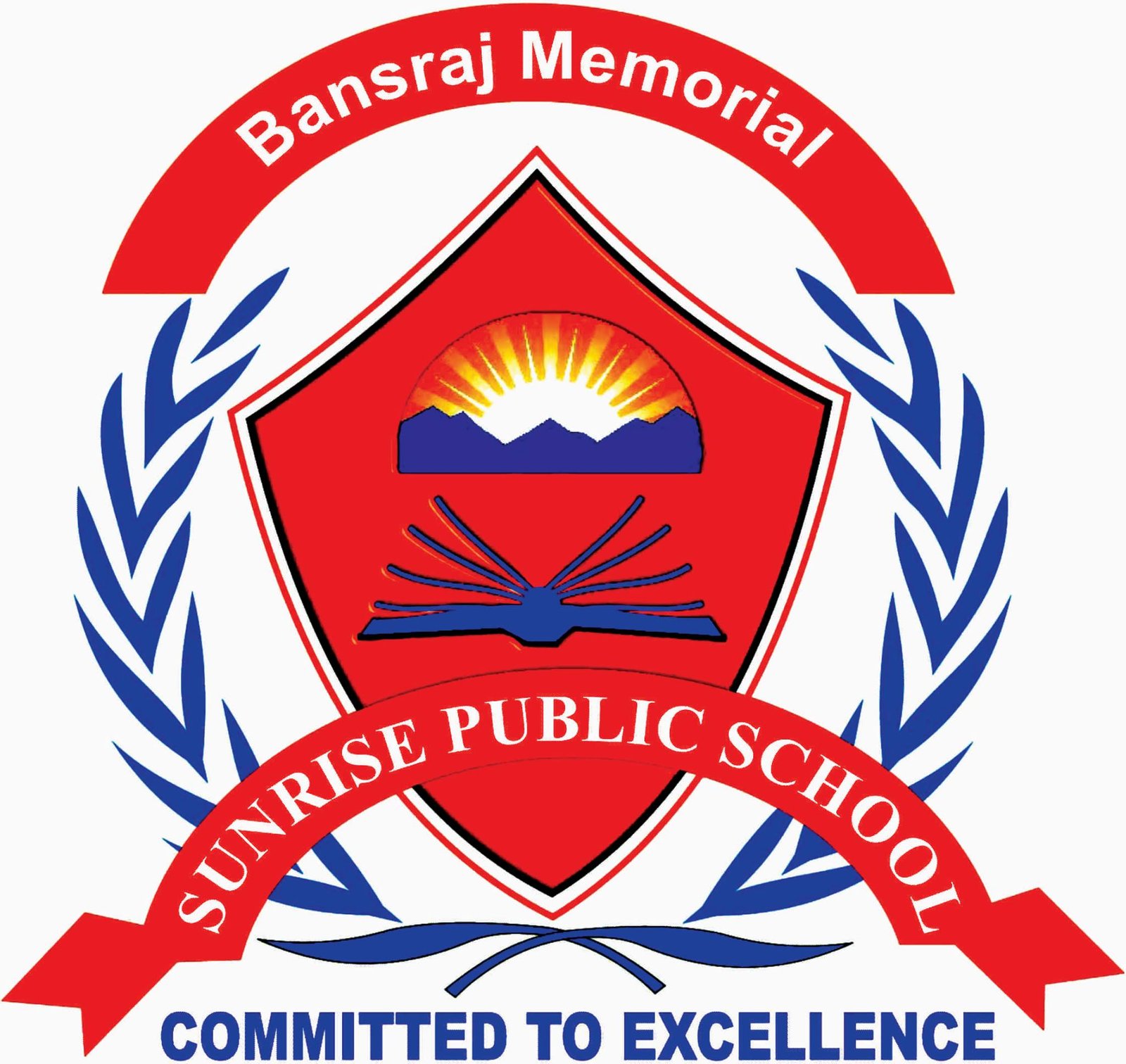 Bansraj Memorial Sunrise Public School logo