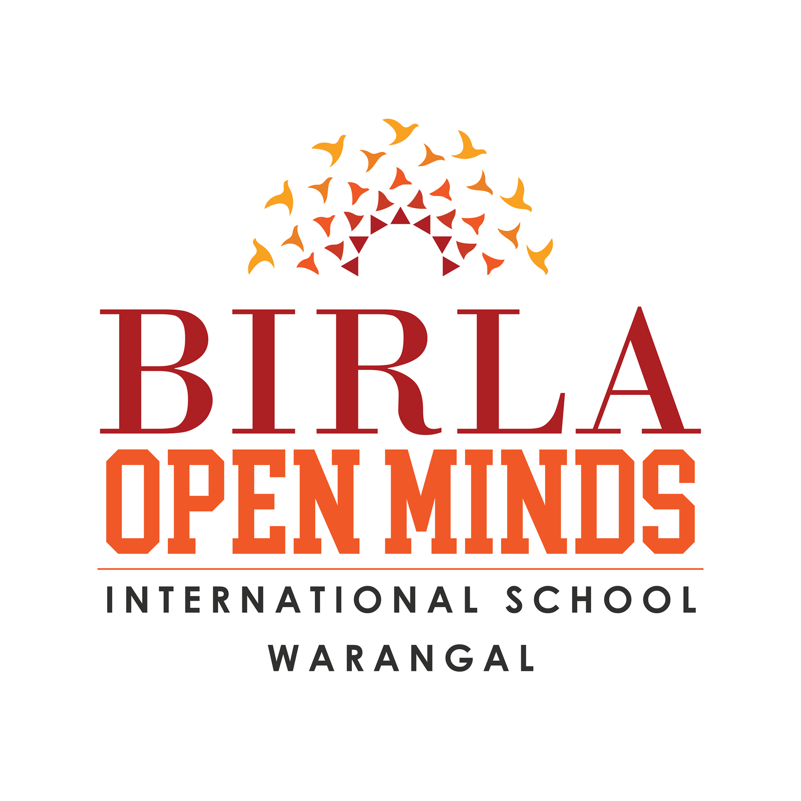 Birla Open Minds School logo
