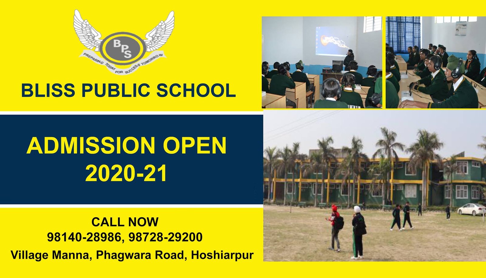 Bliss Public School logo