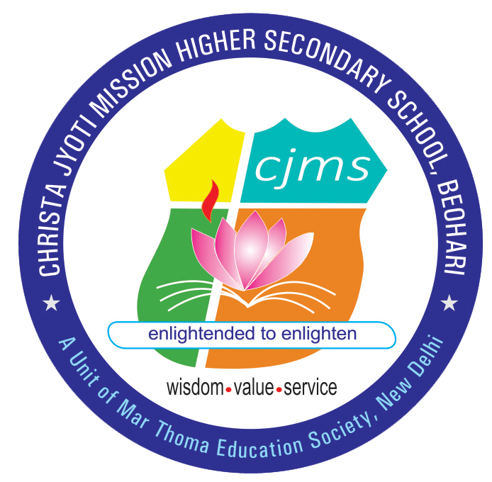 Christa Jyoti Mission Higher Secondary School logo