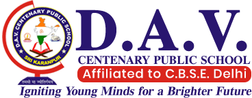 D. A. V. Centenary Public School logo