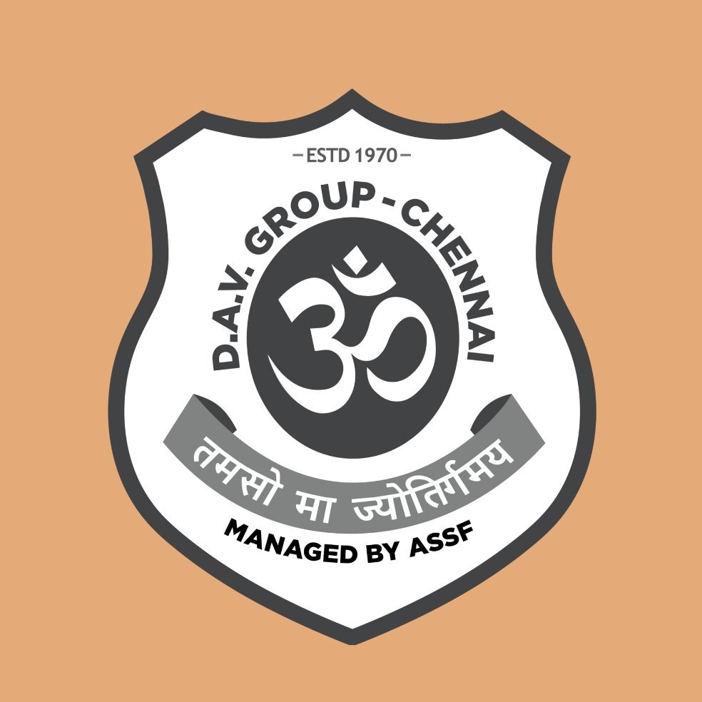 D.A.V Girls Senior Secondary School, Mogappair logo