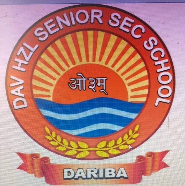 D. A. V. Hzl Sr. Secondary School logo