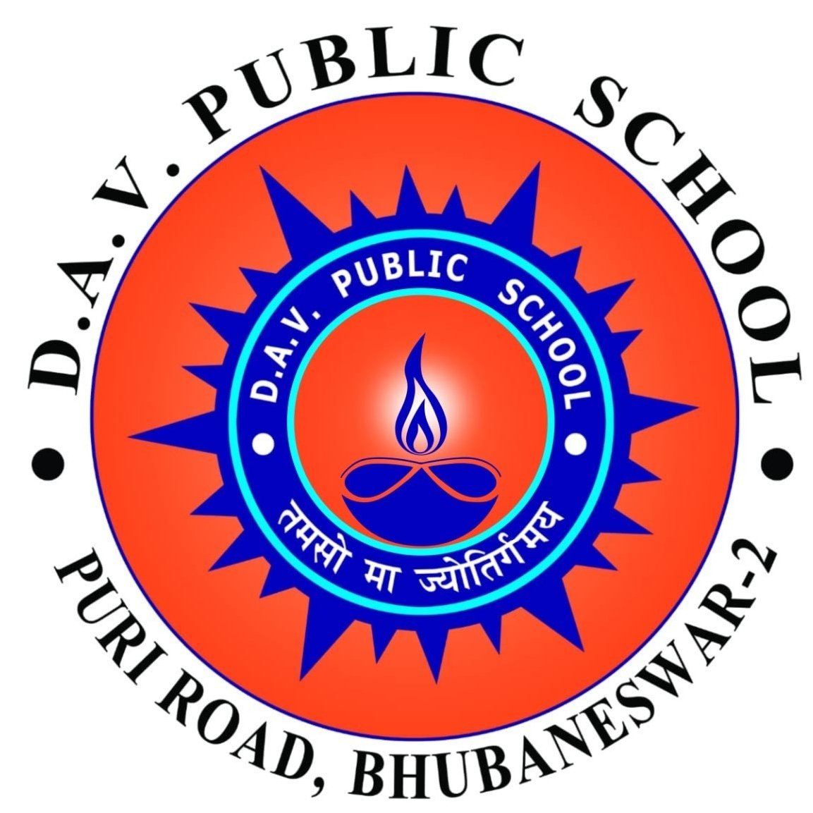 D.A.V. Public School logo