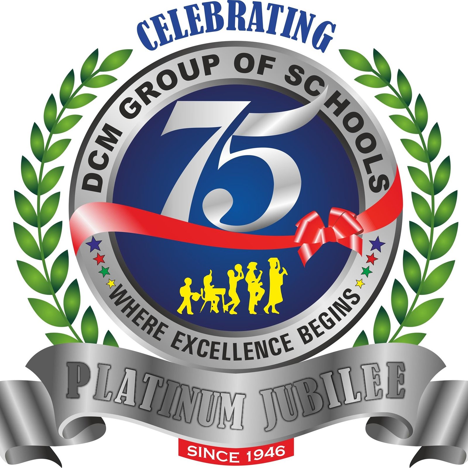 D.C. Model Sr. Sec. School logo