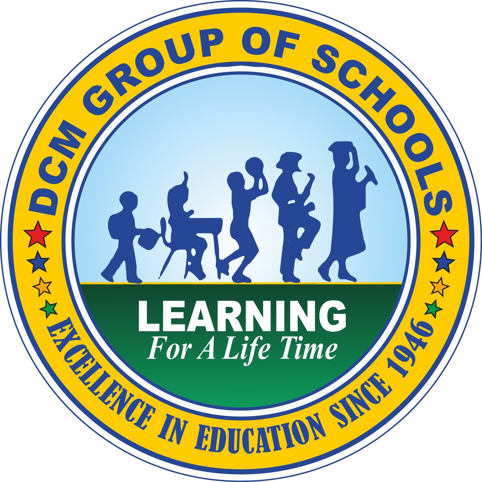 DC Model Sr. Sec. School logo