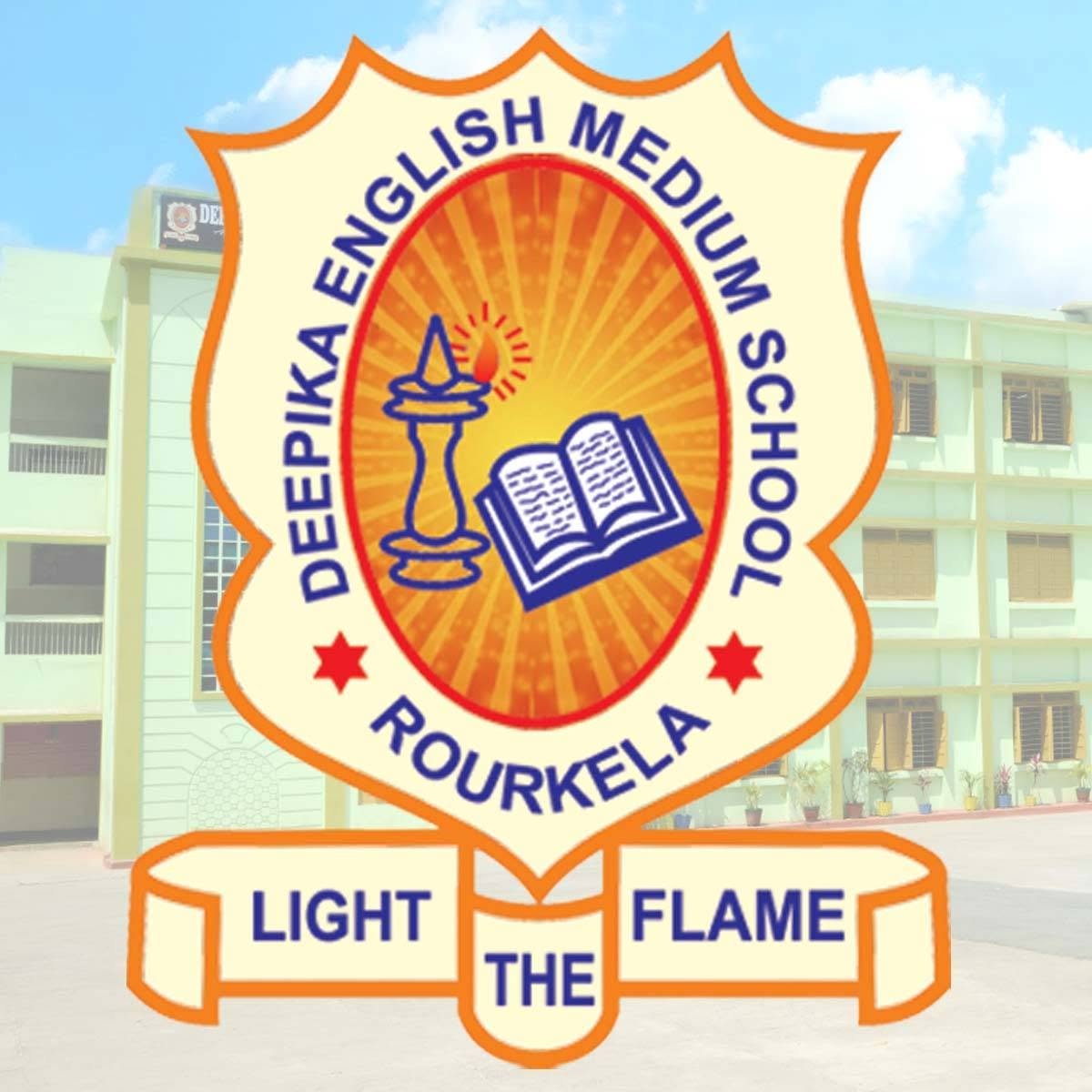 Deepika English Medium School logo