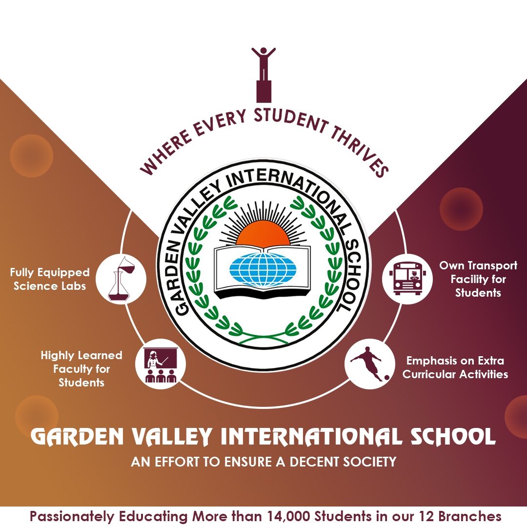 Garden Valley International School logo