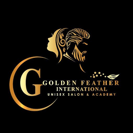 Golden Feather International Unisex Salon and academy logo