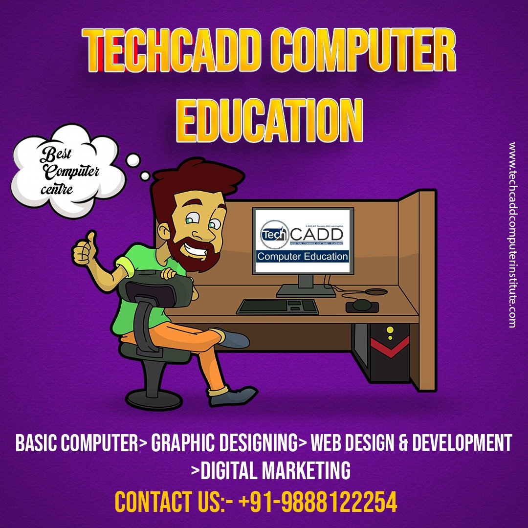 Hoshiarpur TechCADD Computer Training Institute logo