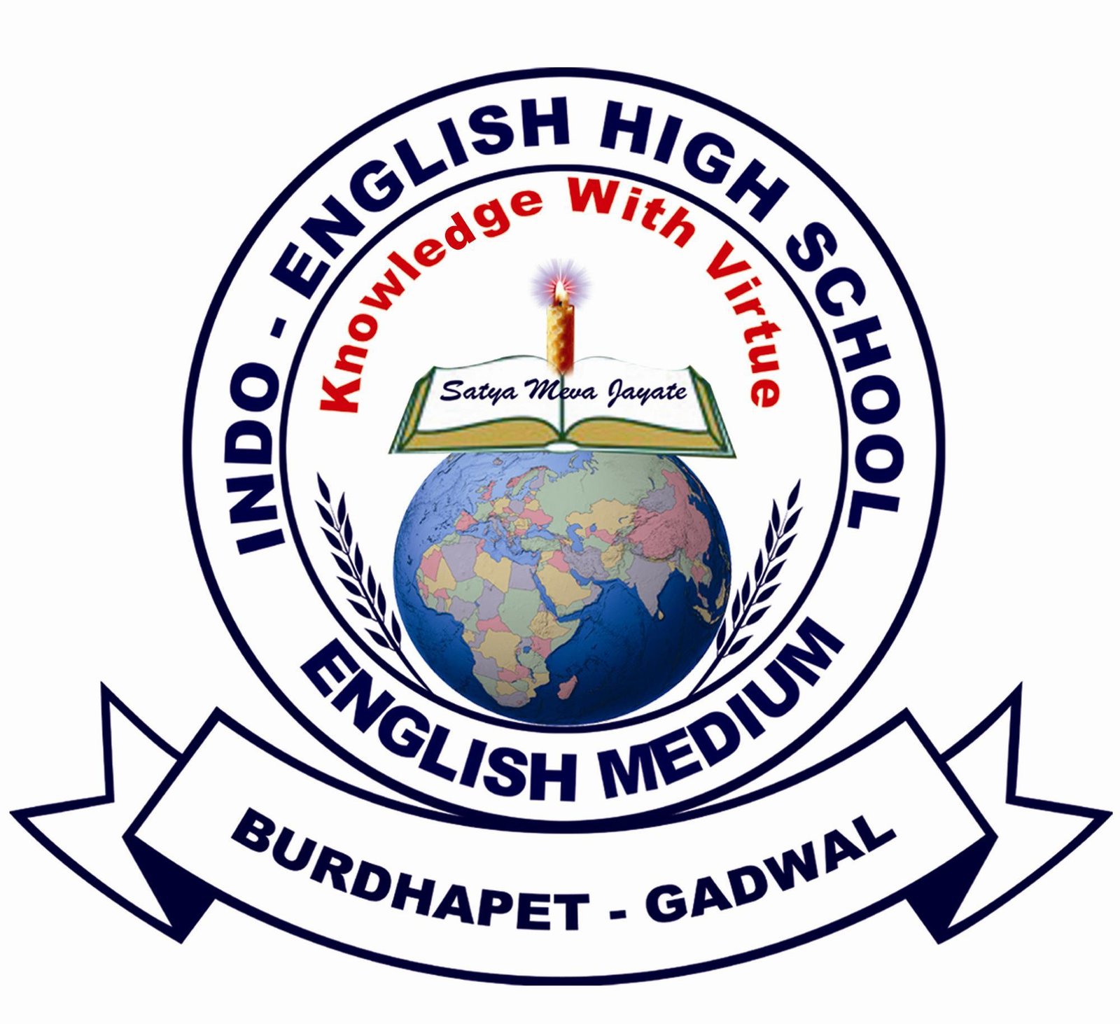 Indo English High School logo