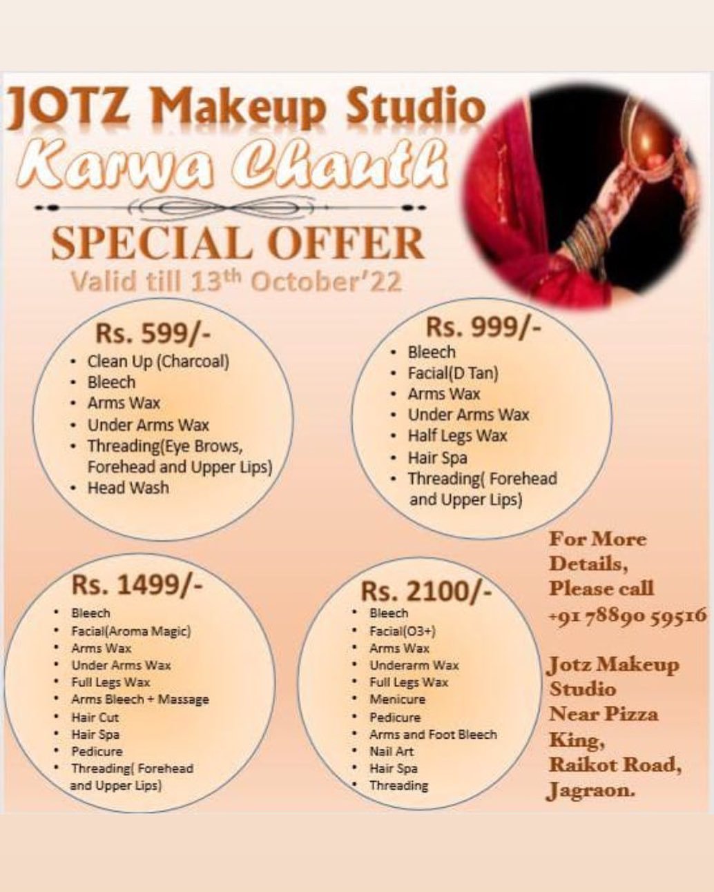Jotz Makeup Studio logo