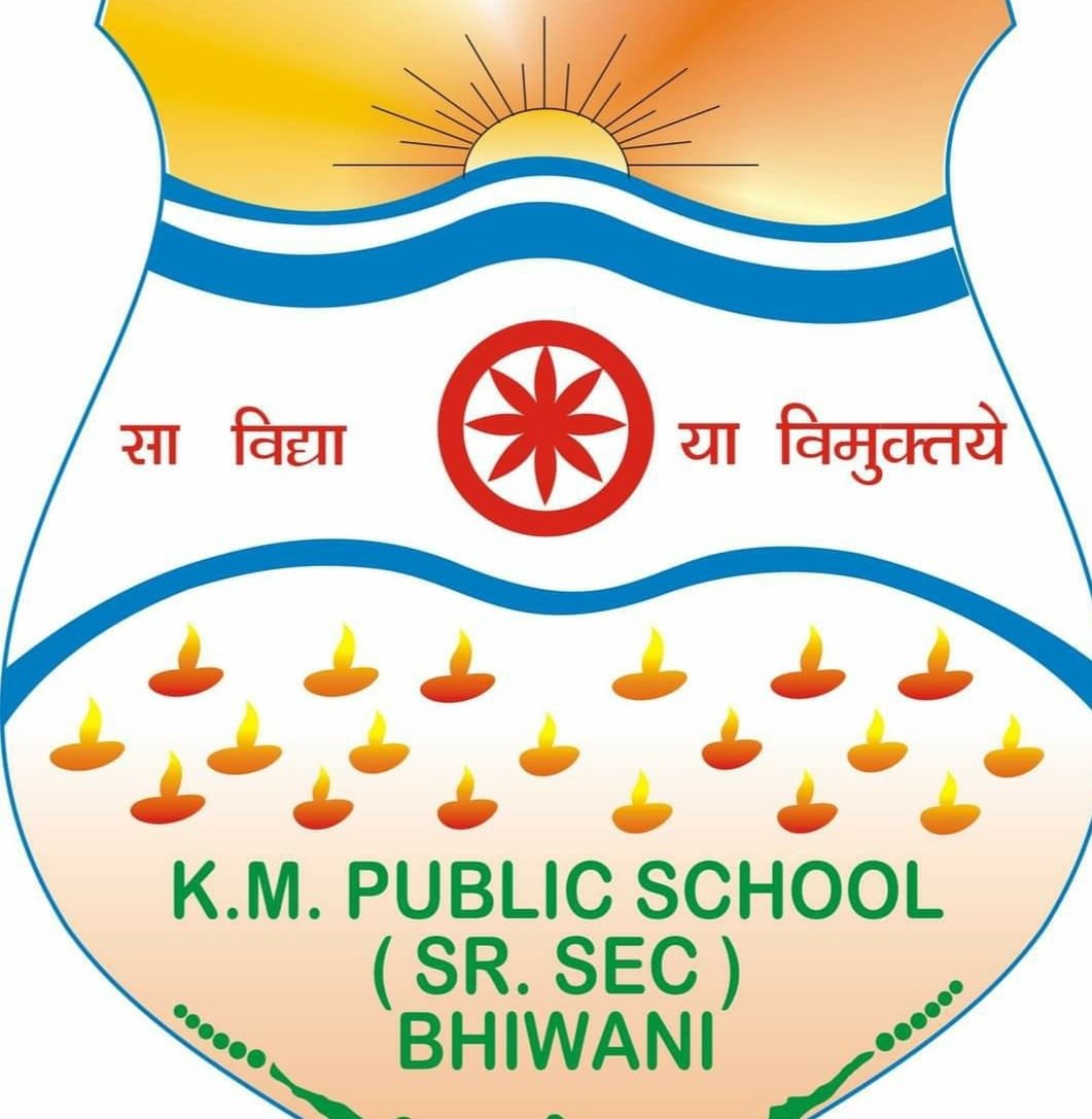 K.M Public School logo