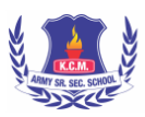 KCM Army Sr. Sec. School logo