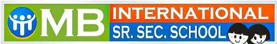 M.B. International Sr. Sec. School logo