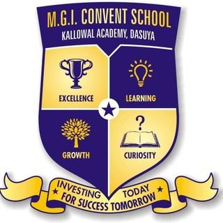 M.G.I Convent school logo