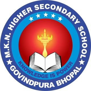 M.K.N. Hr. Sec. School logo