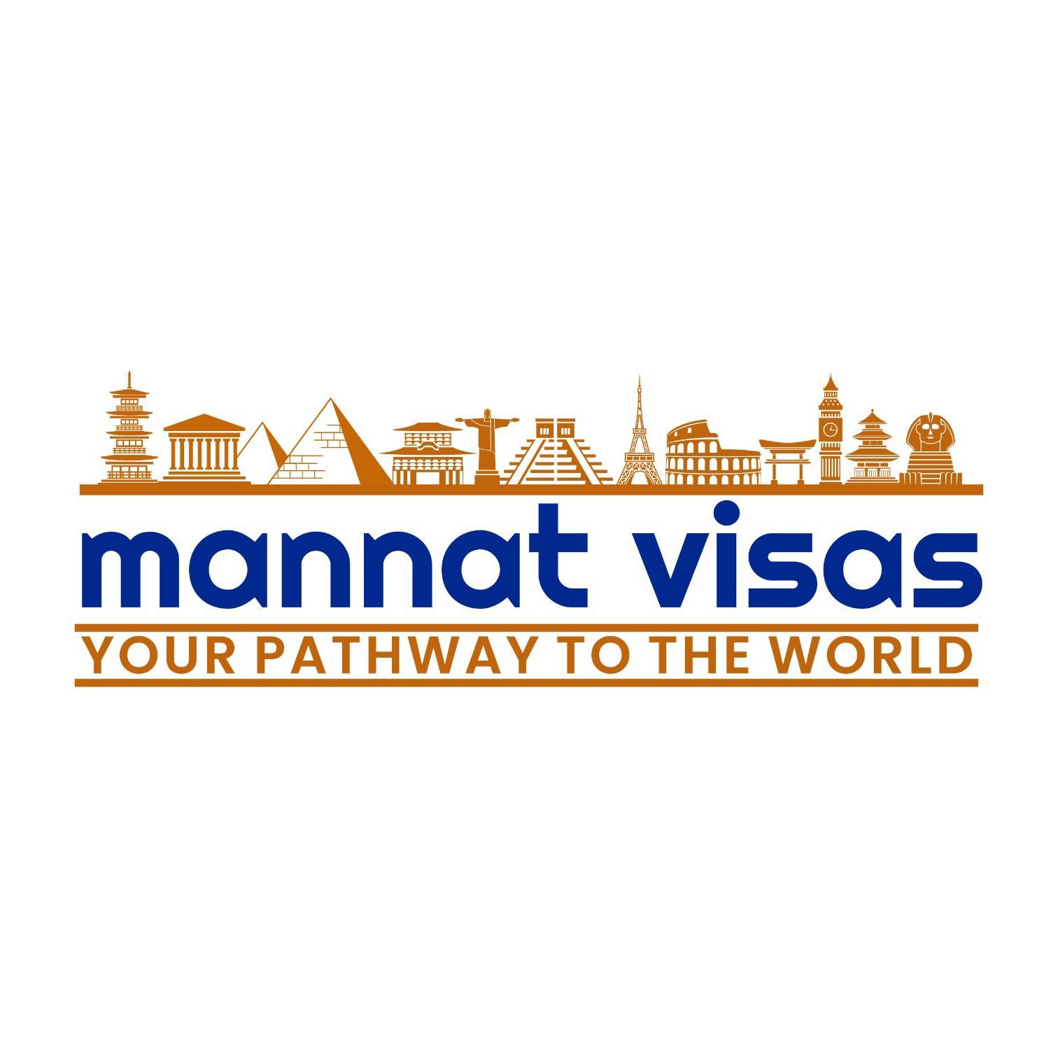 Mannat Visas logo