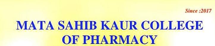 Mata Sahib Kaur College of Pharmacy logo