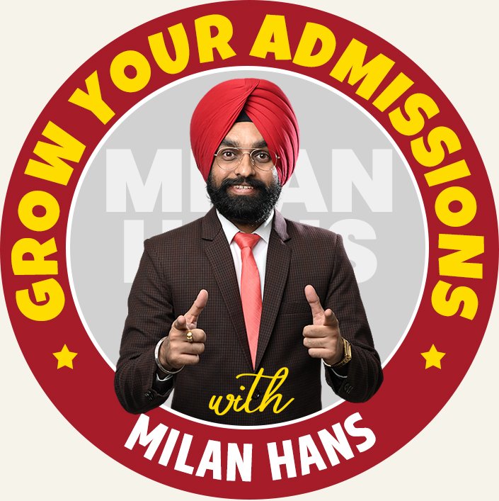 Milan Hans - Admission Booster Coach logo