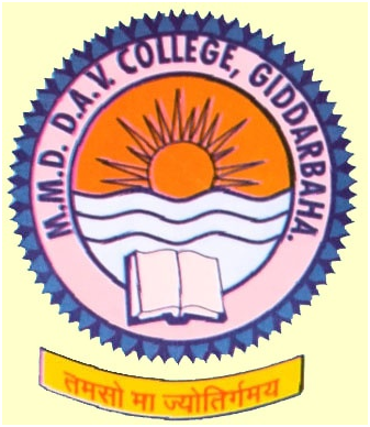 MMD DAV College logo