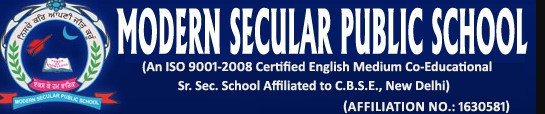 Modern Secular Public School logo