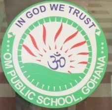 Om Public School logo