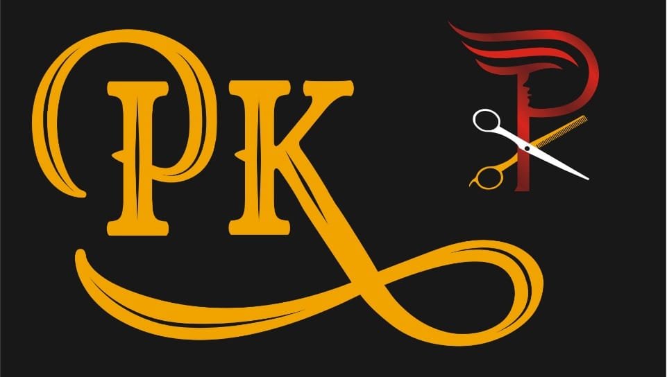 Pk family salon & Acedemy logo