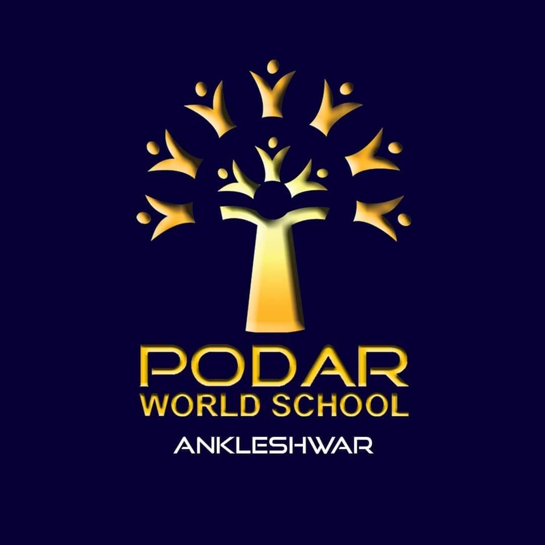 Podar World School logo