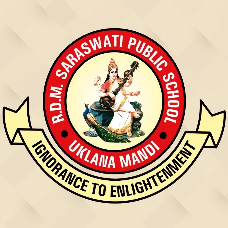R.D.M. Saraswati Public School logo