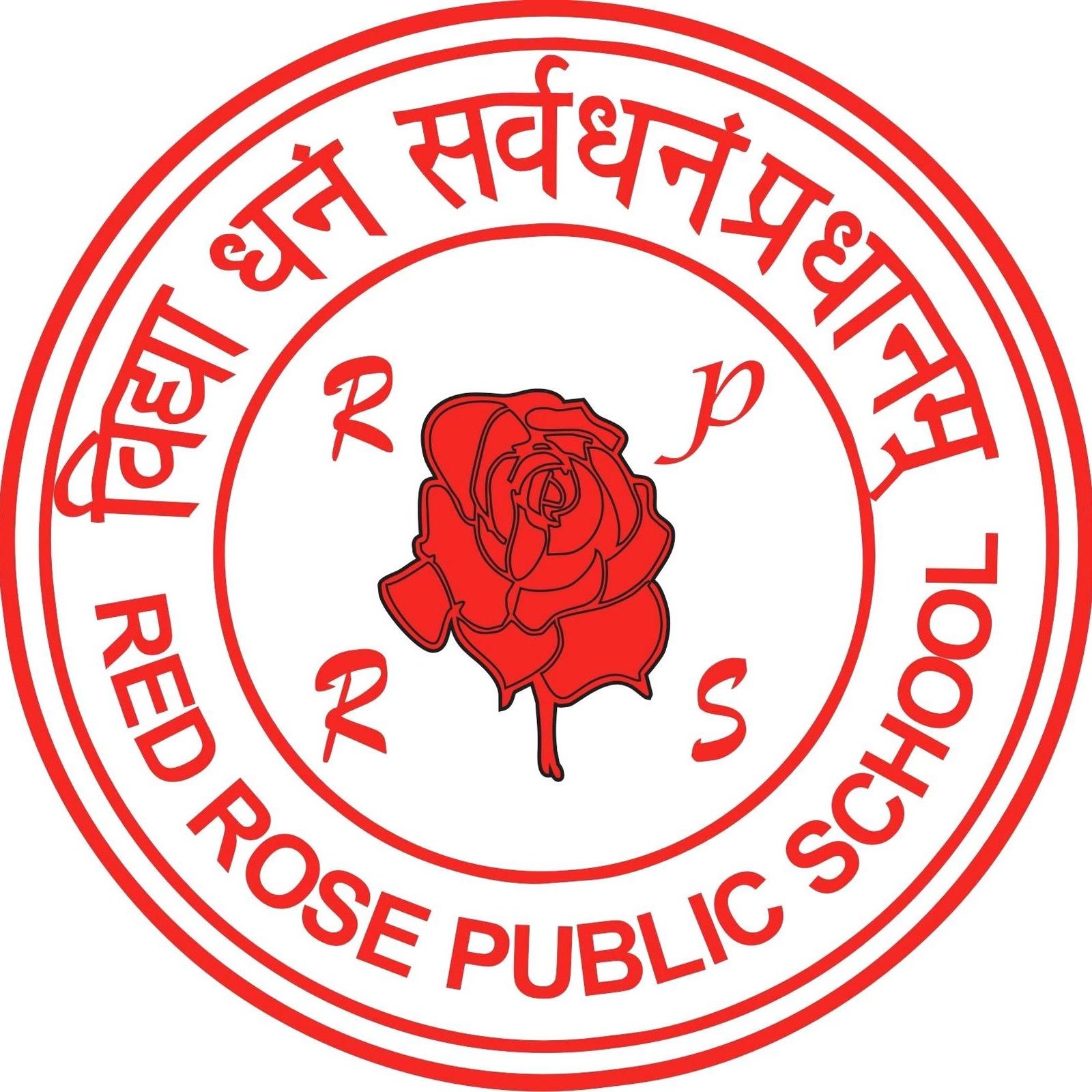 Red Rose Public School logo
